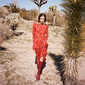 Realisation Par Red Maxi Dress